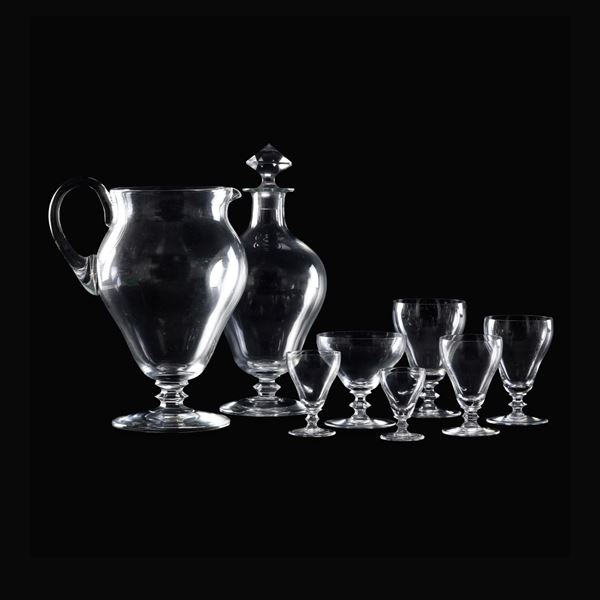 Servizio di calici, XX secolo.