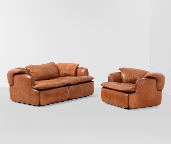 Divano e poltrona mod. Confidential