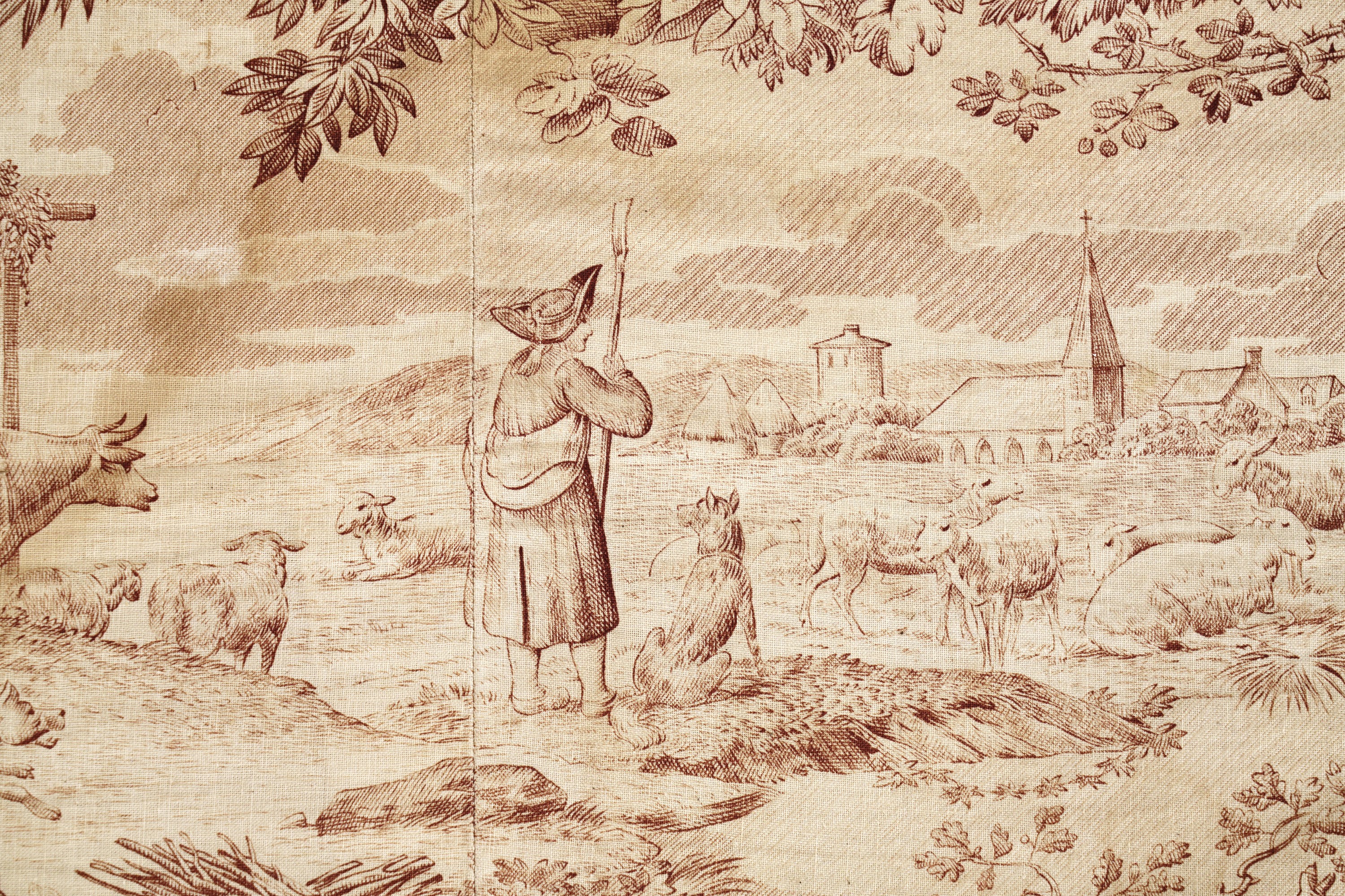 Divano Luigi XVI in Legno. Fine del XVIII Secolo