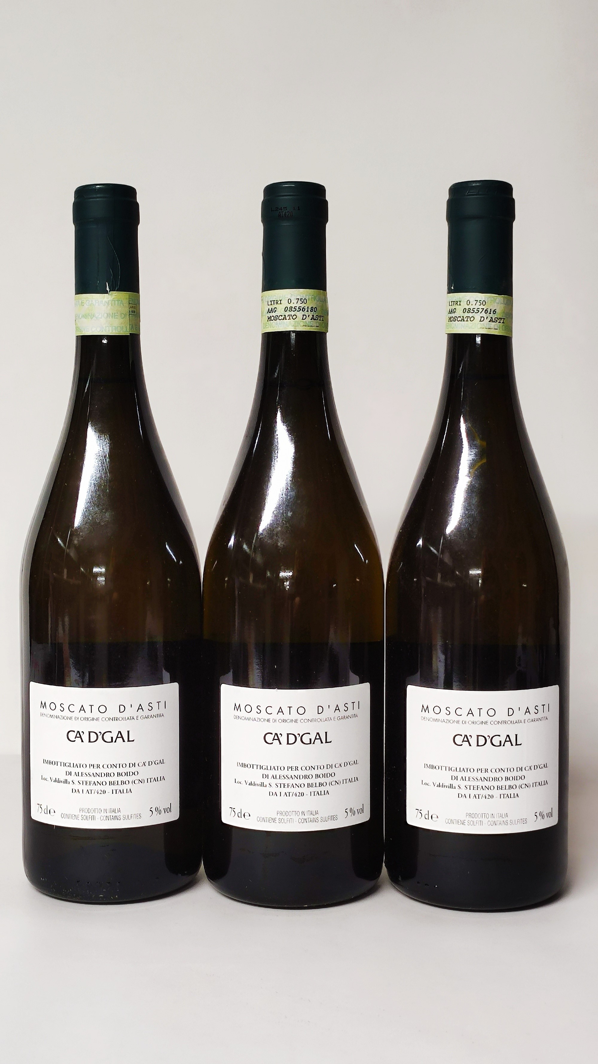 Cà D'gal Vite Vecchia, Moscato D'asti 2010