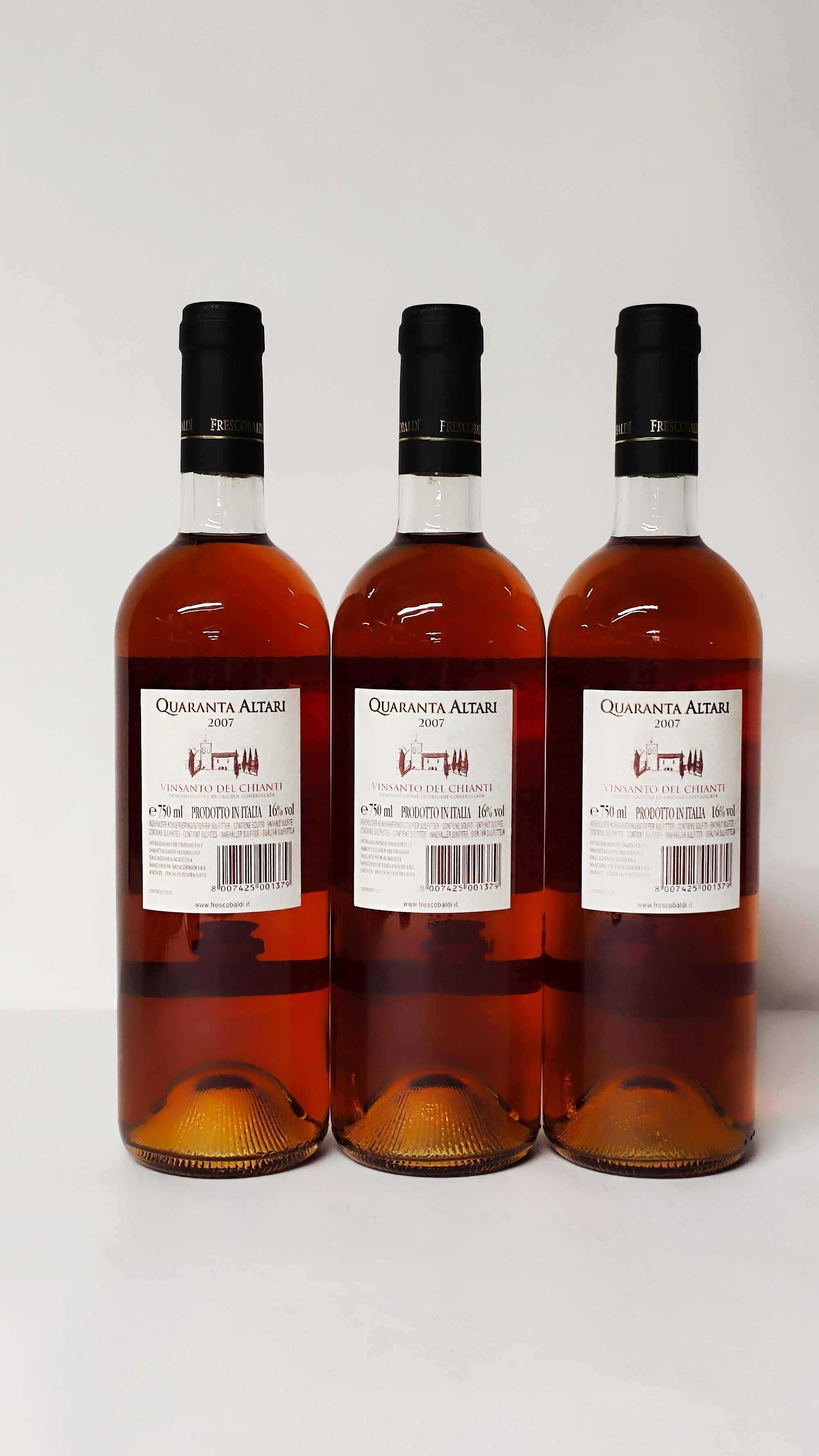 Frescobaldi Quaranta Altari, Vin Santo 2007