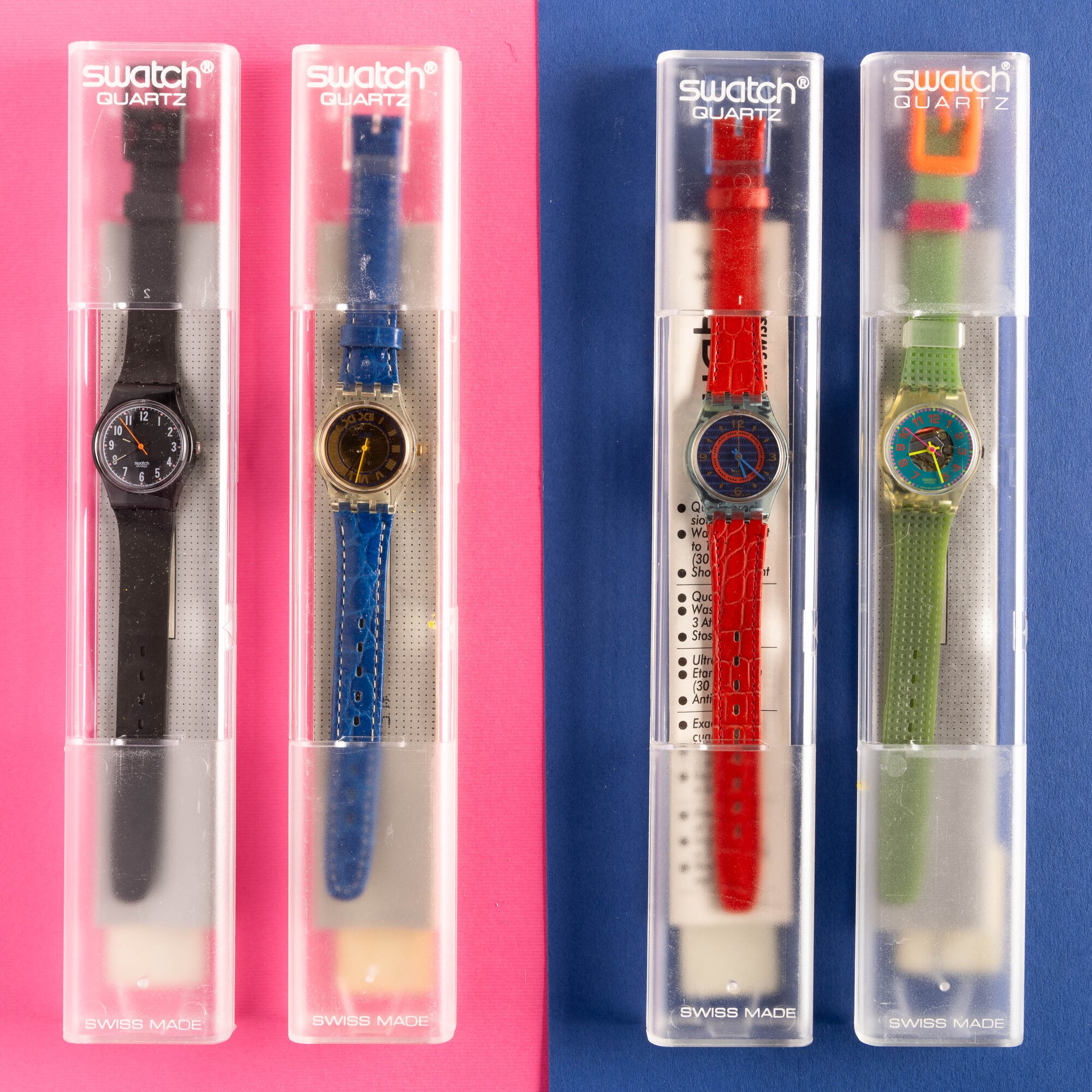 Quattro Swatch Lady Nos.swatch Lady Swatch Anthelopeswatch Gin Rosaswatch Summer Swatch Lady Swat...