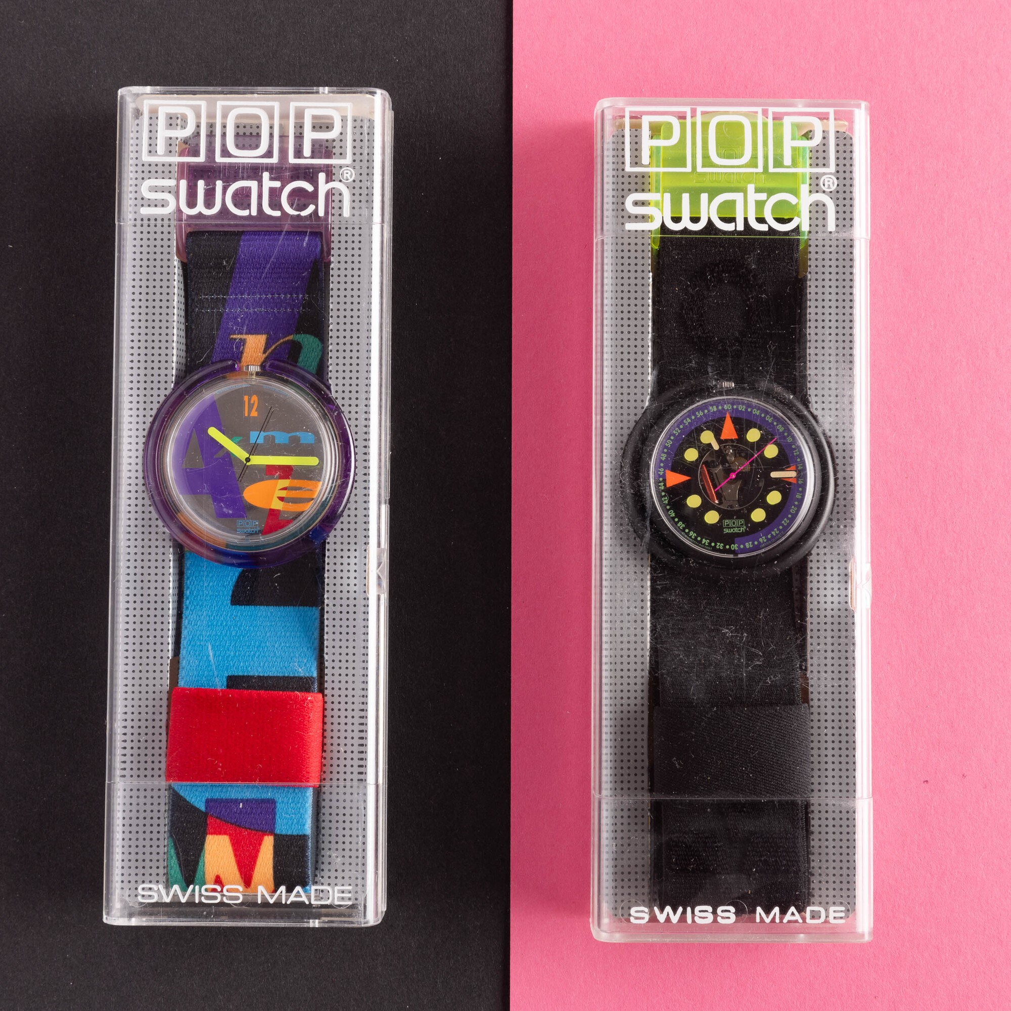 Due Pop Swatch Nos:swatch Pop Letterheadswatch Pop Uphill