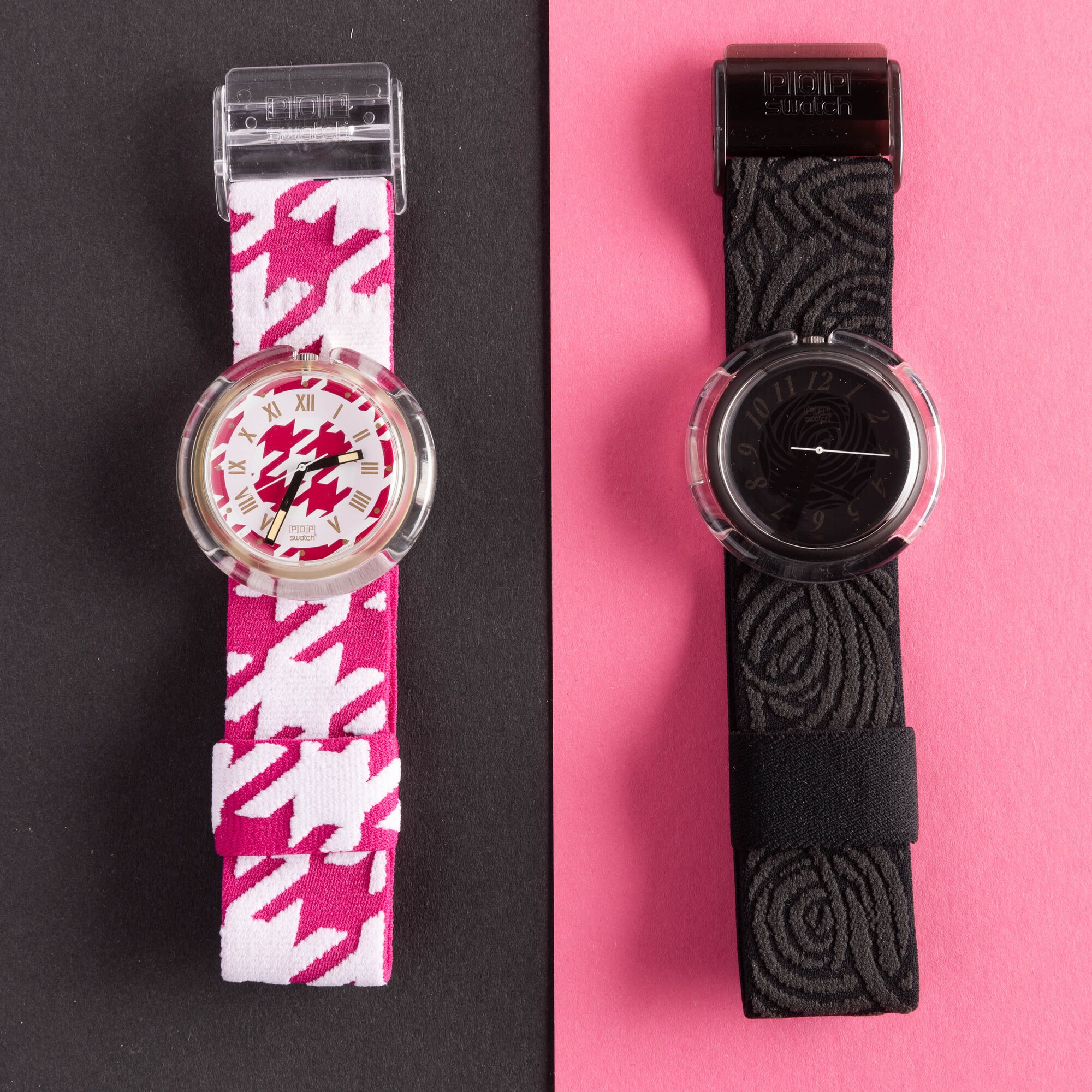 Due Pop Swatch Nos:swatch Pop Mlleswatch Pop Mondfinsternis