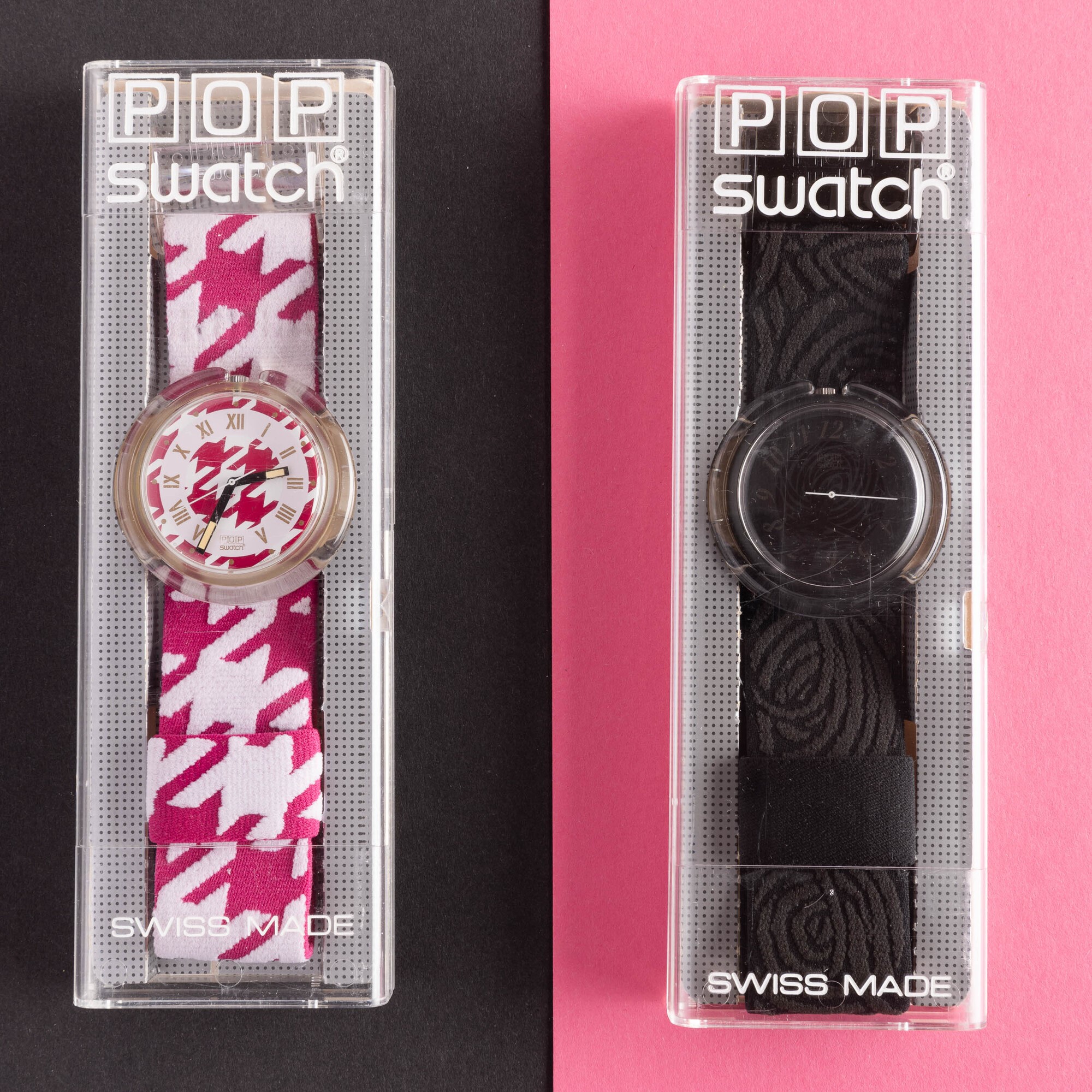 Due Pop Swatch Nos:swatch Pop Mlleswatch Pop Mondfinsternis