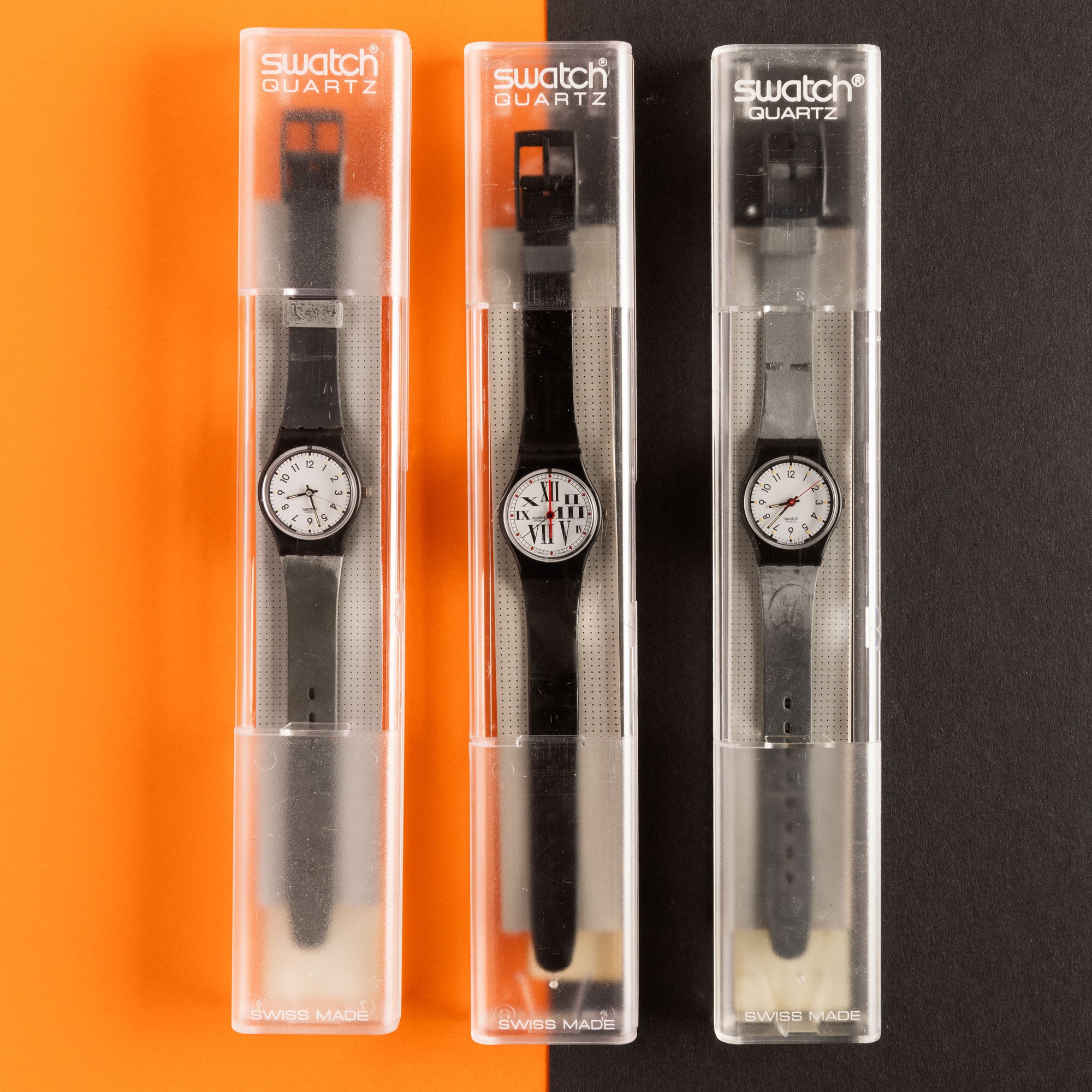 Tre Swatch Lady Nos:swatch Classicswatch Craieswatch Classic Two