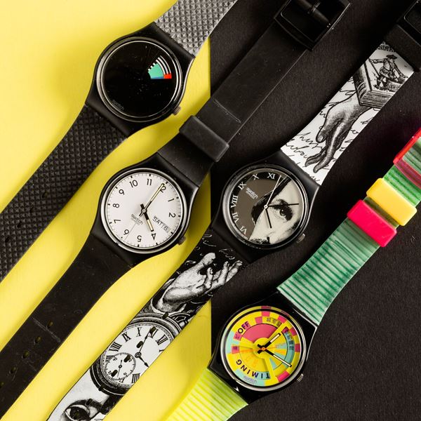 Swatch - Quattro Swatch NOS:  Swatch Color Window Swatch Once Again Swatch Glance Swatch World Record