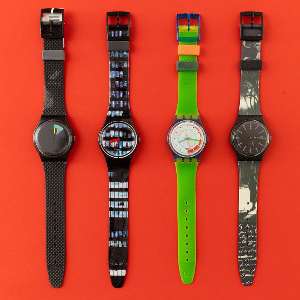 Swatch - Quattro Swatch NOS:  Swatch Color Window Swatch Overtime Swatch Shnell Swatch St. Germain