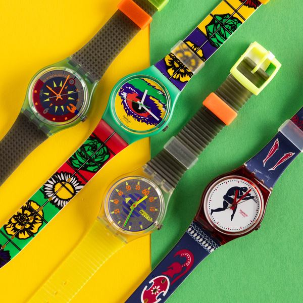 Swatch - Quattro Swatch NOS:  Swatch Soleil Swatch Mouse Rap Swatch High Pressure Swatch Tedophorus