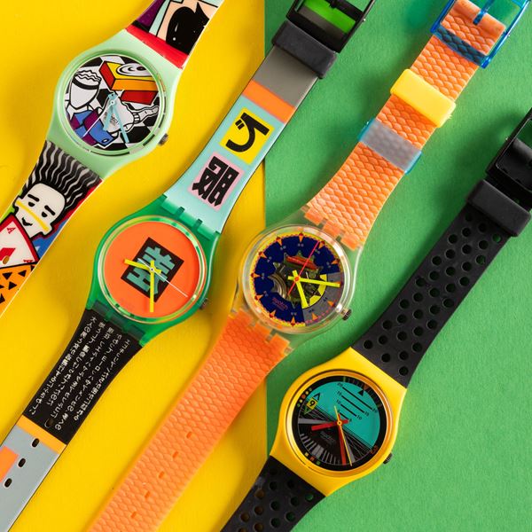 Swatch - Quattro Swatch NOS:  Swatch Gent - Rapp-er Swatch Shibuya Swatch Sol Year Swatch Follow Me
