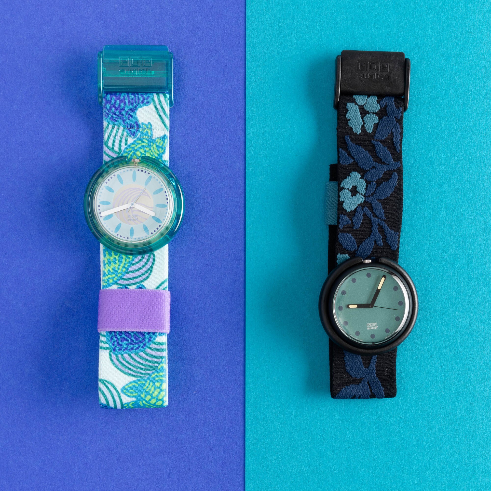 Due Pop Swatch Nos:swatch Pop Tegucigalpaswatch Pop Green Tiki
