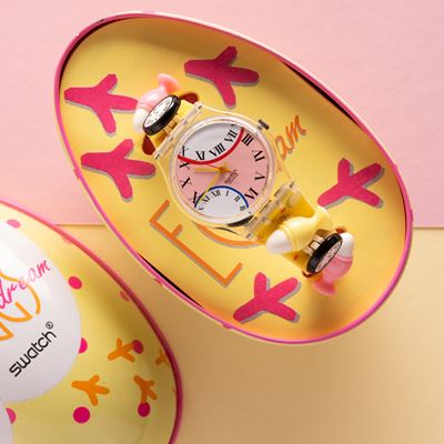 Swatch Special Edition Eggsdream Nos