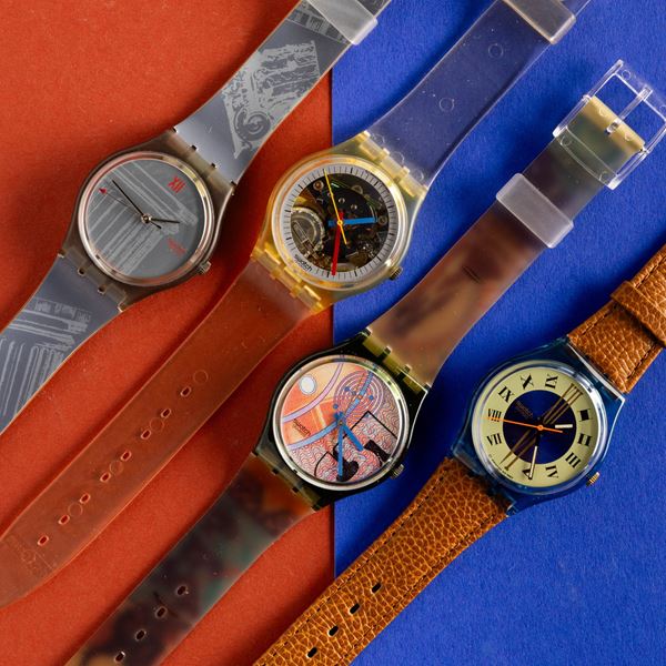 Swatch - Quattro Swatch NOS:  Swatch Obelisque Swatch Jelly Fish Swatch Franco Swatch Master