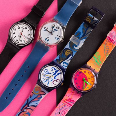 Quattro Swatch Nos:swatch Pairswatch Magnitudoswatch Algarveswatch Fluo Seal
