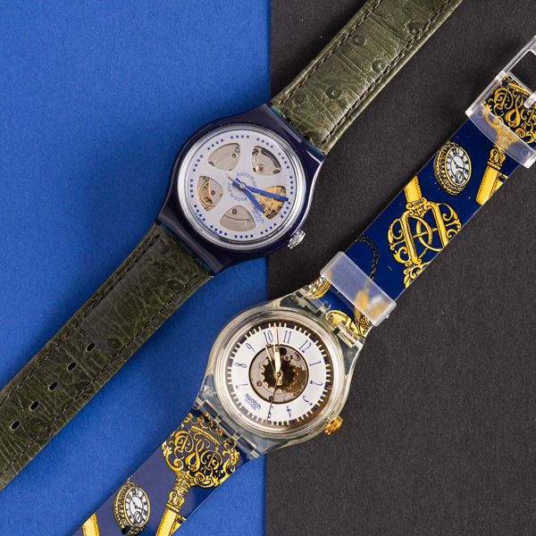 Swatch - Due Swatch Automatici NOS:  Swatch Baru Swatch St. Peter's Gate