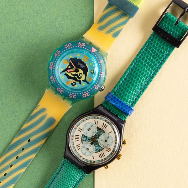 Swatch - Swatch Scuba e Swatch Chrono NOS:  Swatch Scuba Swordfish Swatch Chrono Performance