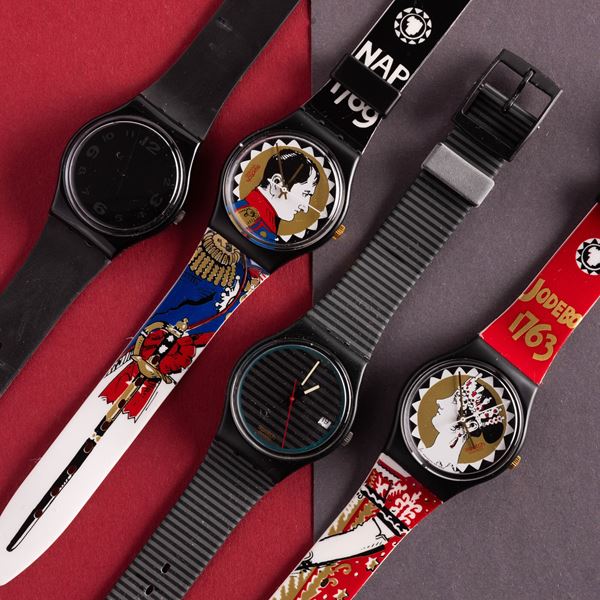 Swatch - Quattro Swatch Lady NOS:  Swatch After Dark Swatch Grey Line Swatch Napoleon Swatch Aiglette