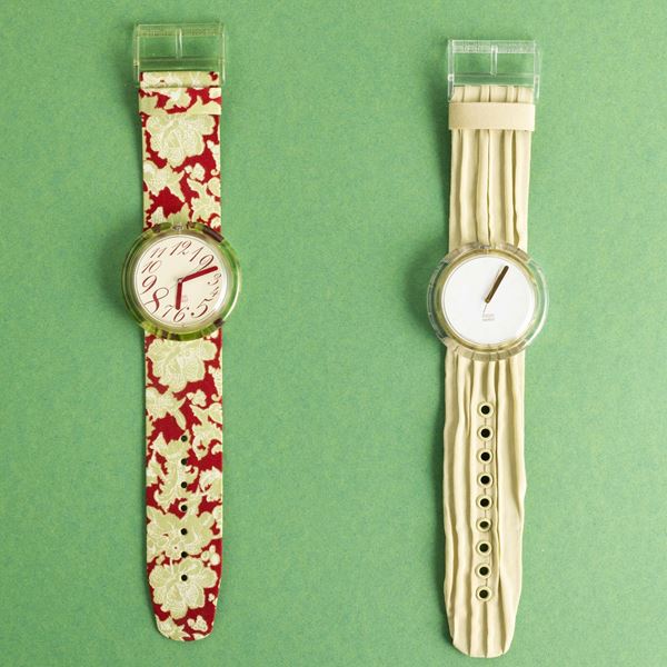 Swatch - Due Pop Swatch NOS:  Swatch Pop Nymphaea Swatch Pop Melanie