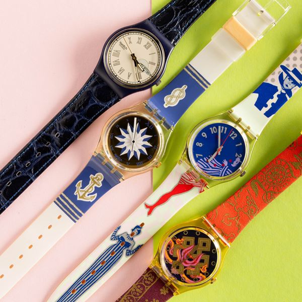 Swatch - Quattro Swatch Lady NOS:  Swatch Diamonds Swatch Blue Anchorage Swatch Gruau Swatch Lama