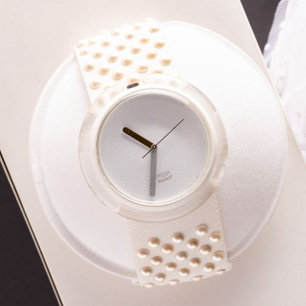 Swatch - Swatch Pop Haute Couture, Blanc de Blanc NOS