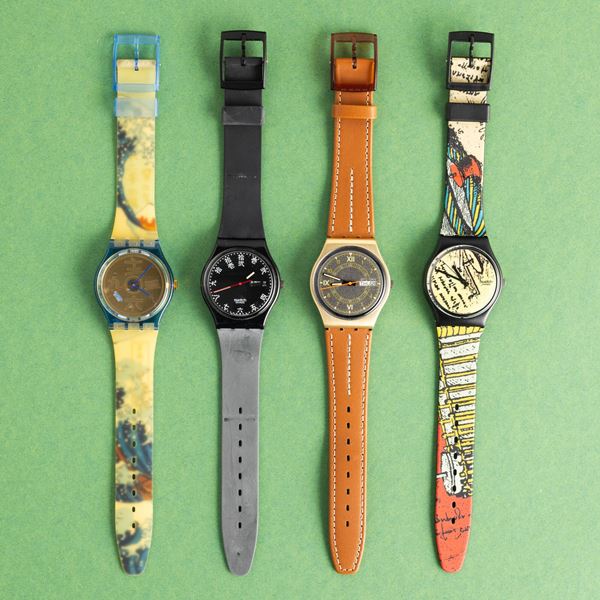 Swatch - Quattro Swatch NOS:  Swatch The Lake Swatch Genji Swatch Courier Swatch Engineer