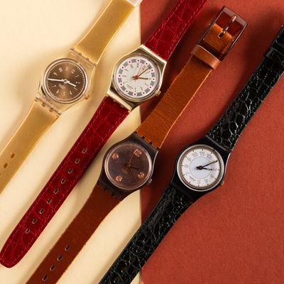 Quattro Swatch Lady Nos:swatch Skyswatch Heartsswatch True Westswatch Raissa