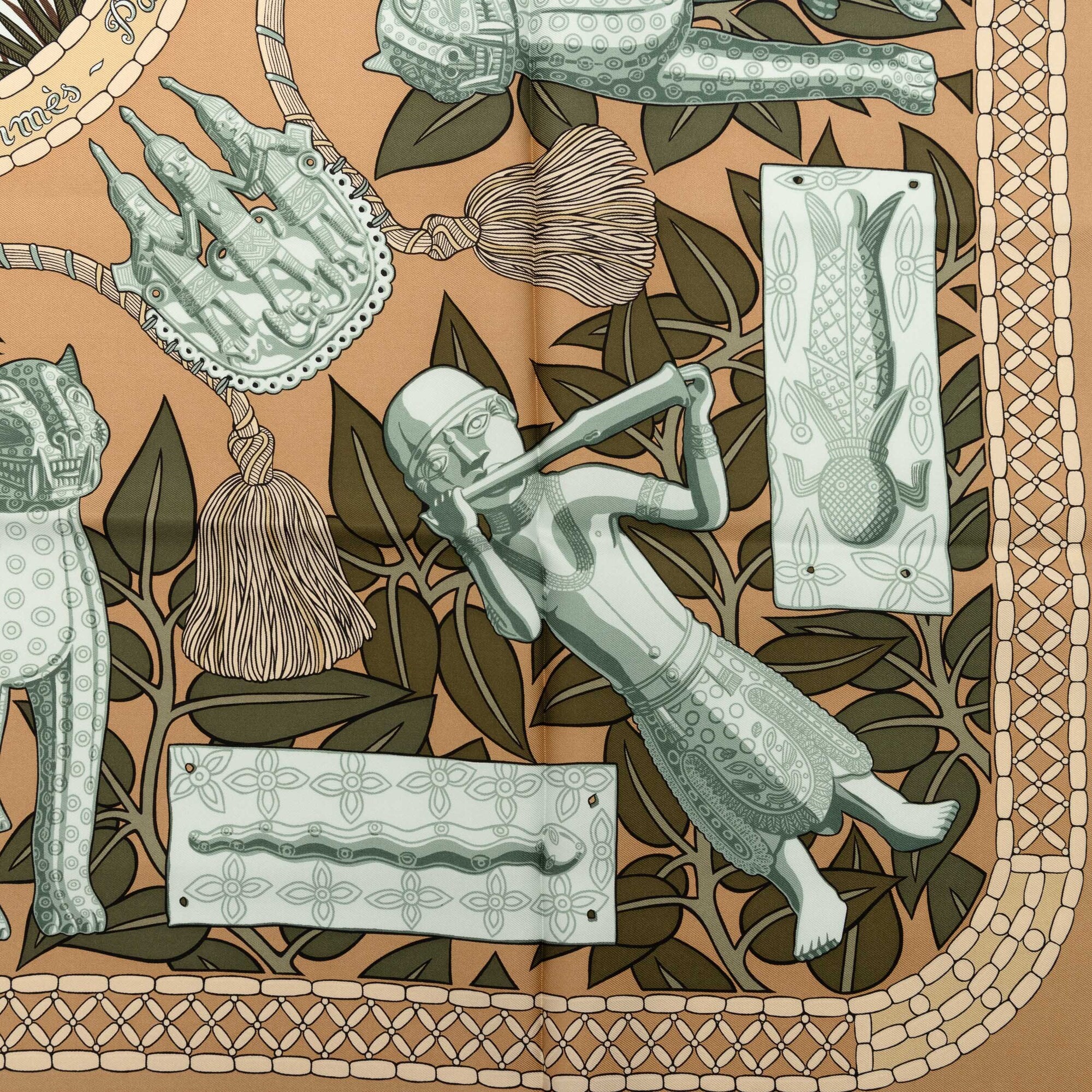 Hermes Carré Tresor Royal Du Benin