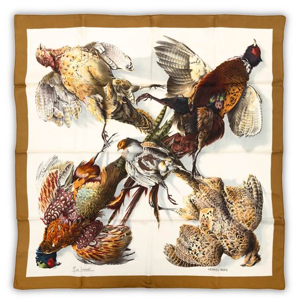 Hermes Carré firmato H. de Linares