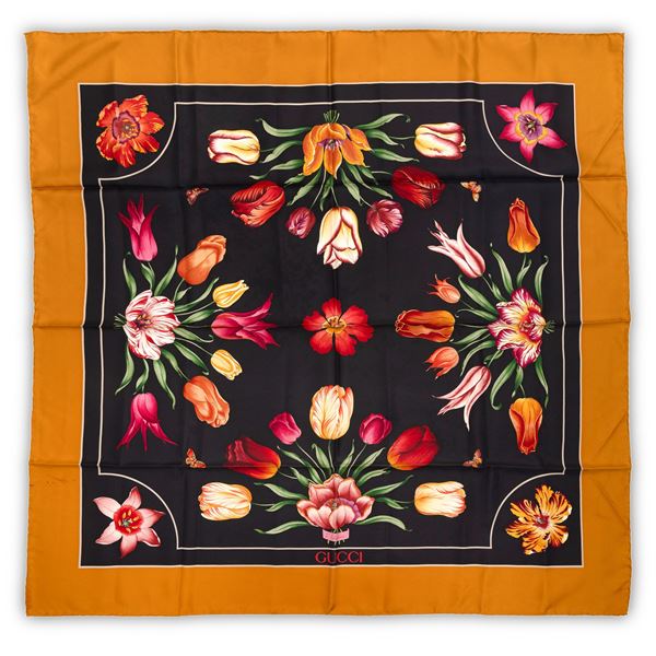 Gucci Foulard " I tulipani"