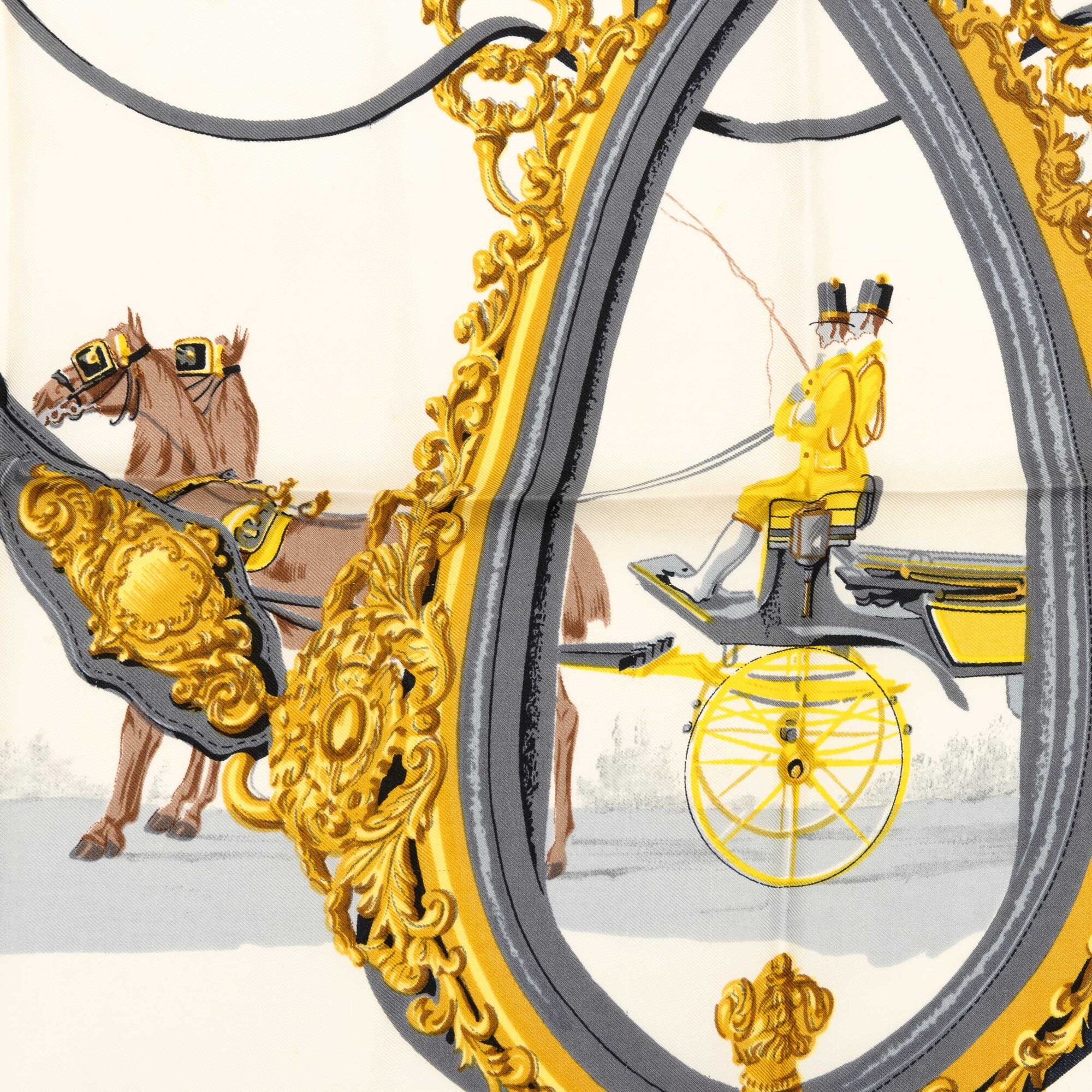 Hermes Carré "harnais De Ceremonie"