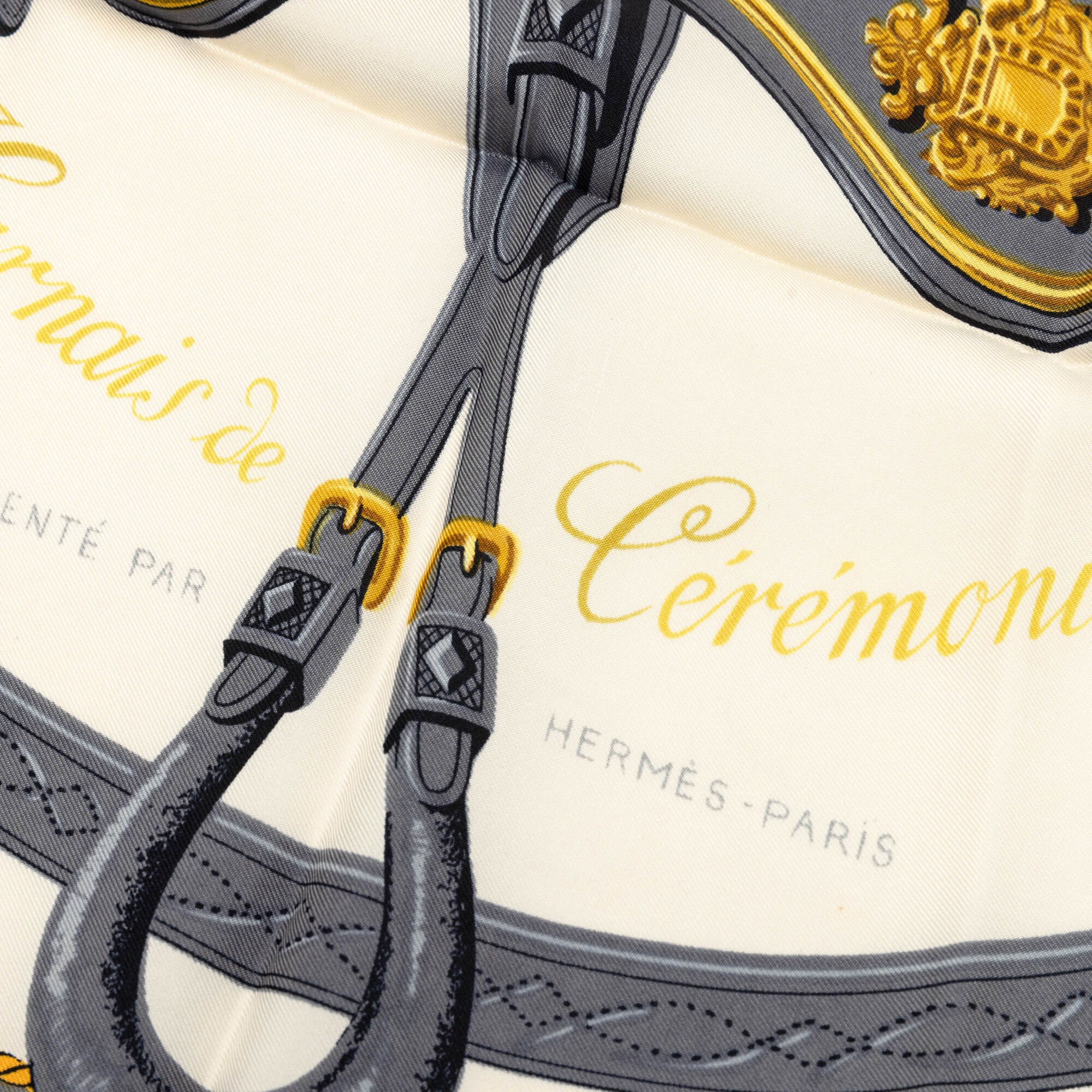 Hermes Carré "harnais De Ceremonie"
