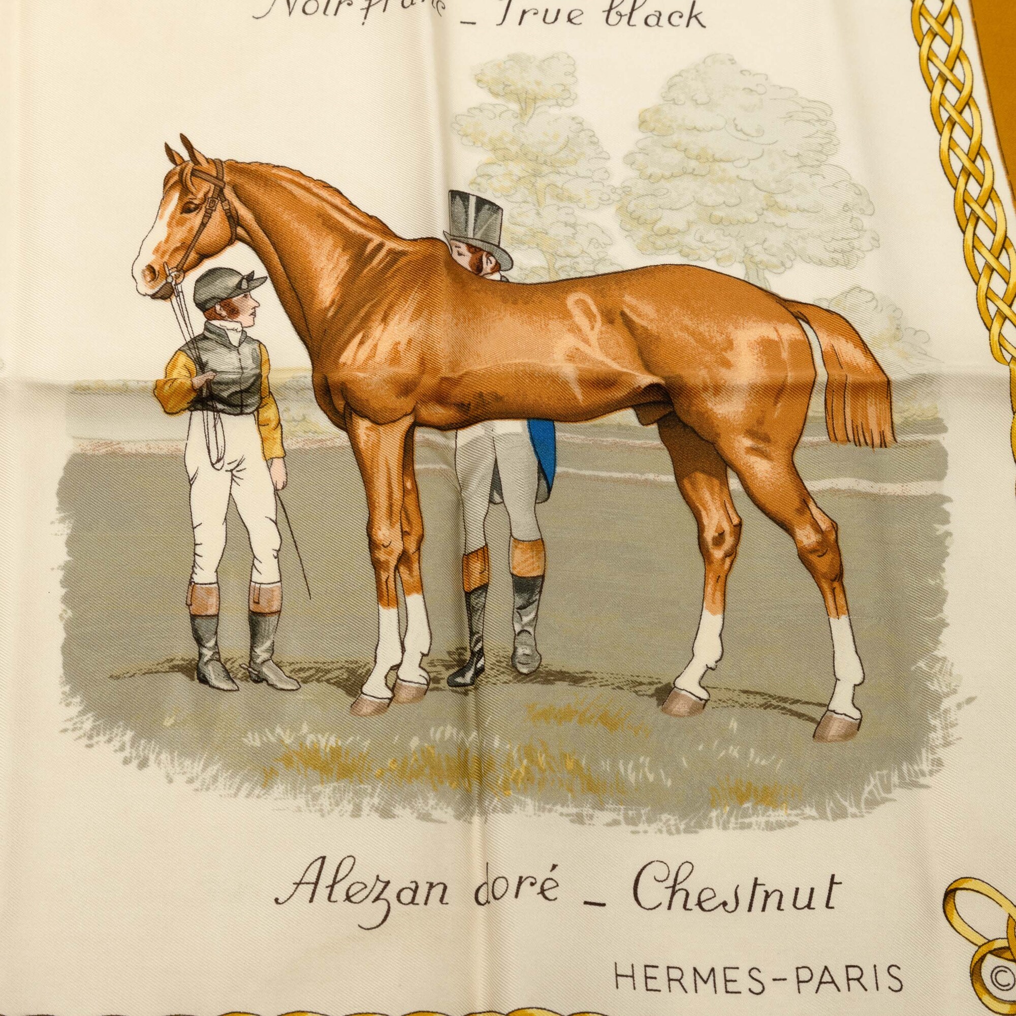 Hermes Carré "les Robes"