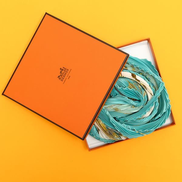 Hermes Foulard Plisséc Springs