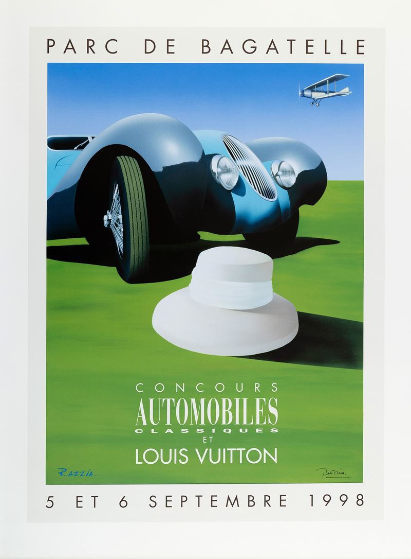 Razzia (Gerard Courbouleix, 1950) : Concours Automobiles Classiques et Louis Vuitton  - Auction POP Culture and Vintage Posters - Cambi Casa d'Aste