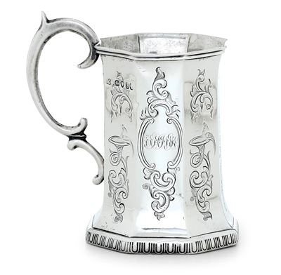 Mug. Londra 1844, Argentiere Hayne & Carter
