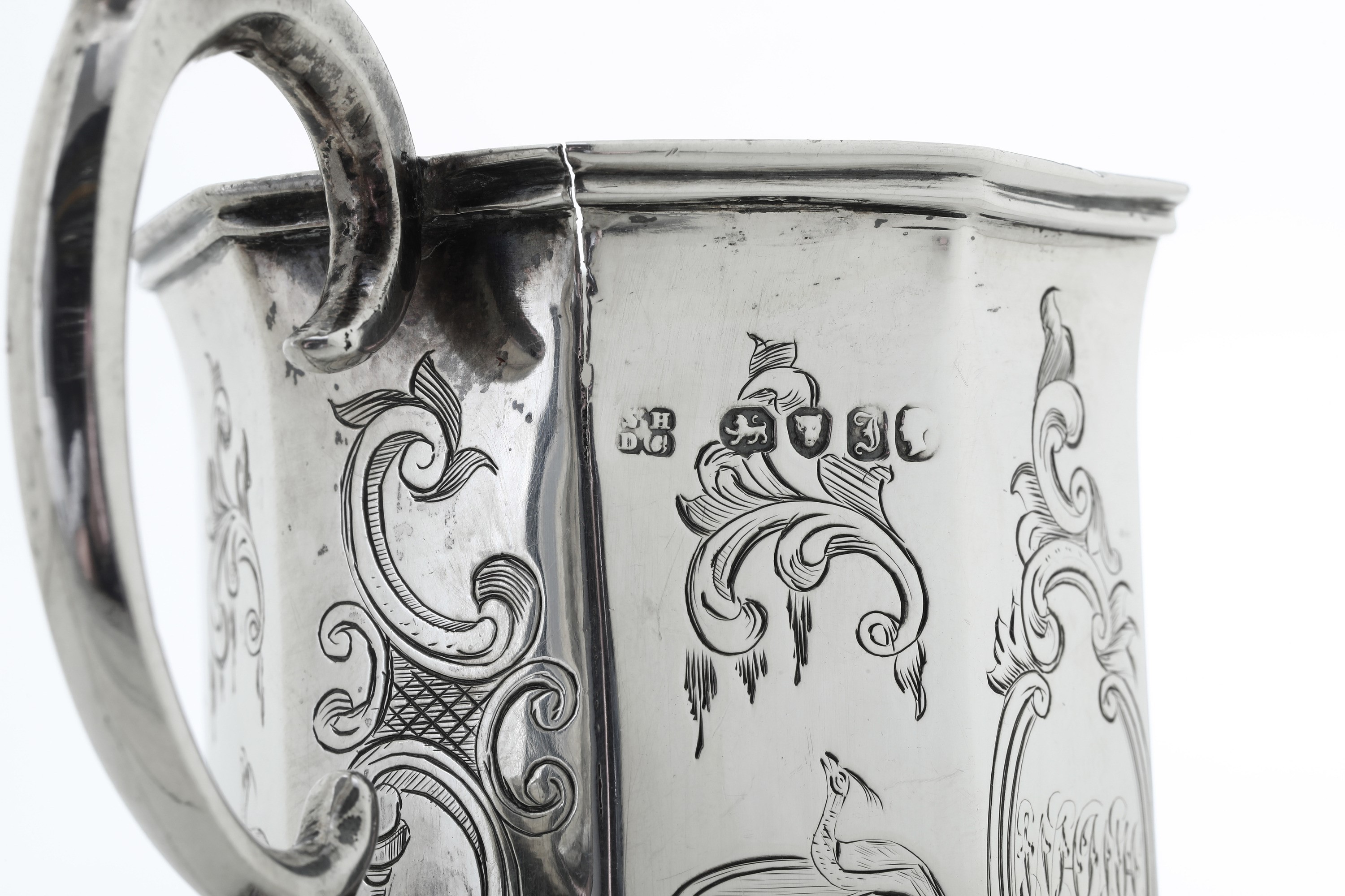 Mug. Londra 1844, Argentiere Hayne & Carter