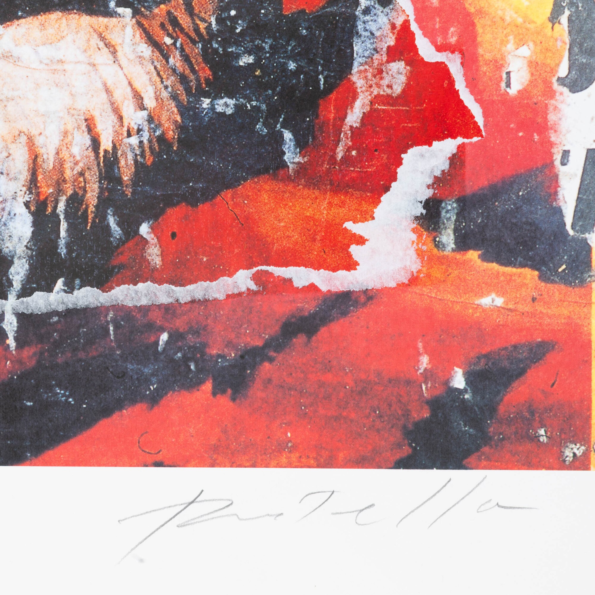 Mimmo Rotella - Circo Orfei