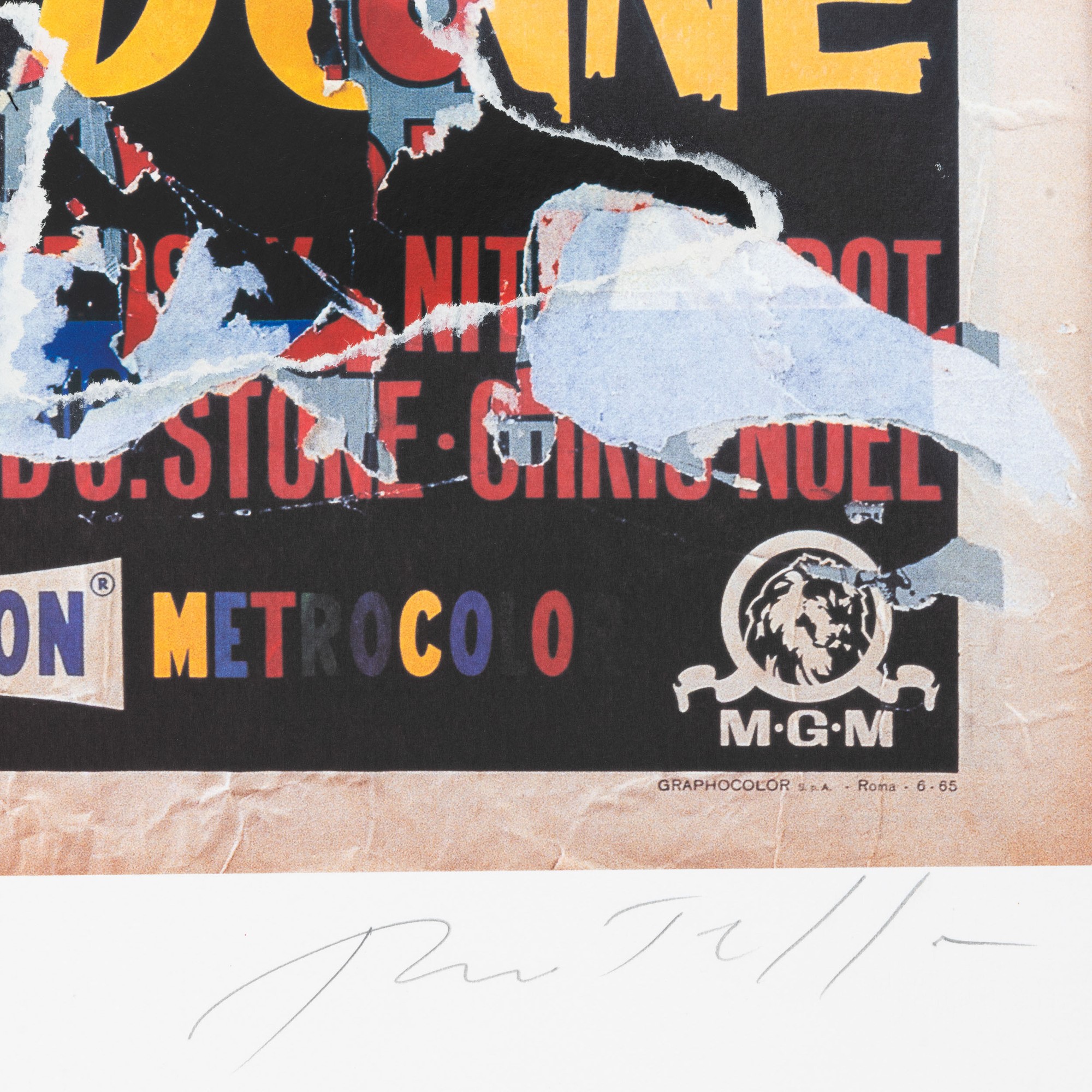 Mimmo Rotella - Pazzo per le Donne