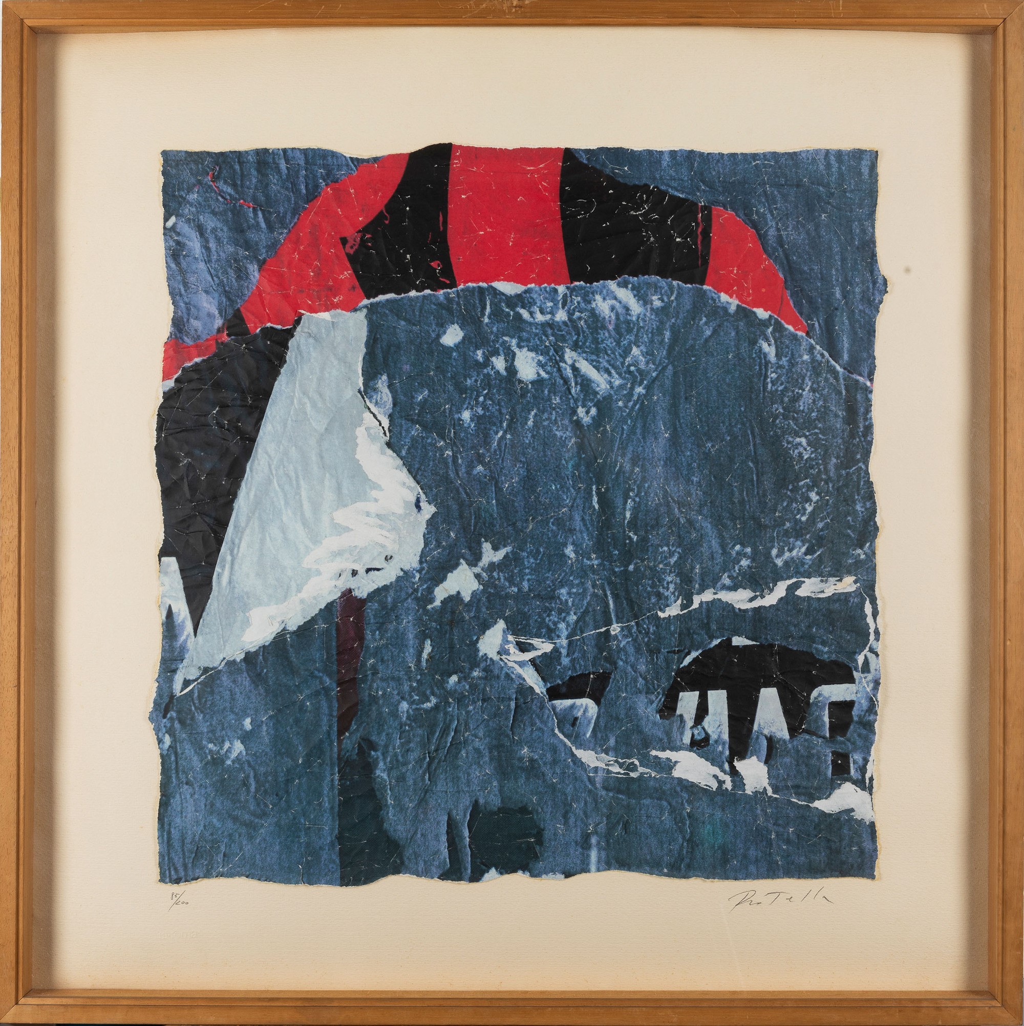 Mimmo Rotella - Senza Titolo