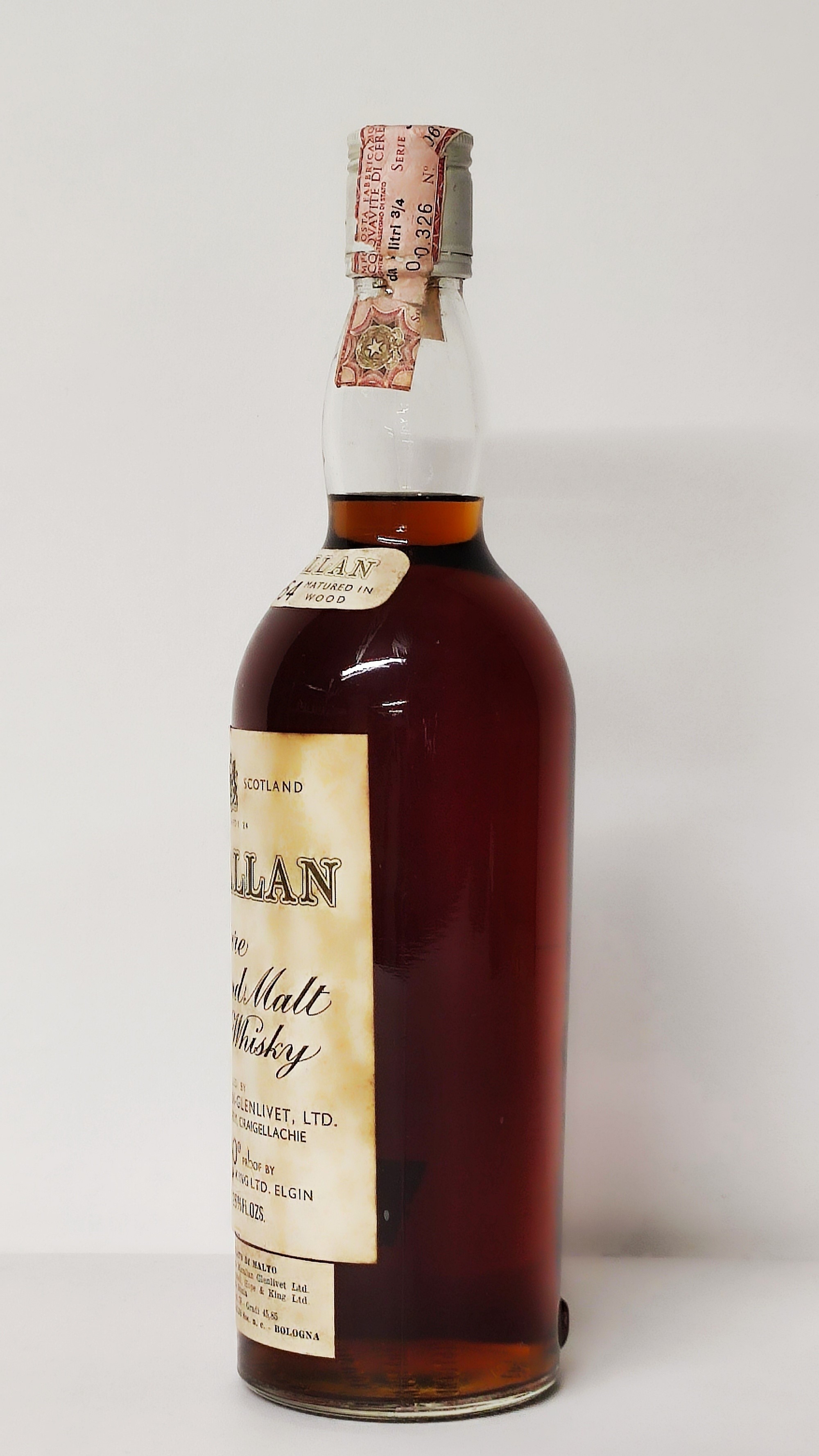 The Macallan 15 Years Old 1954, Pure Highland Malt Scotch Whisky