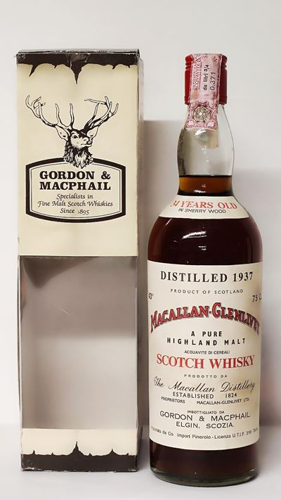 Macallan-glenlivet 34 Years Old 1937, Pure Highland Malt Scotch Whisky
