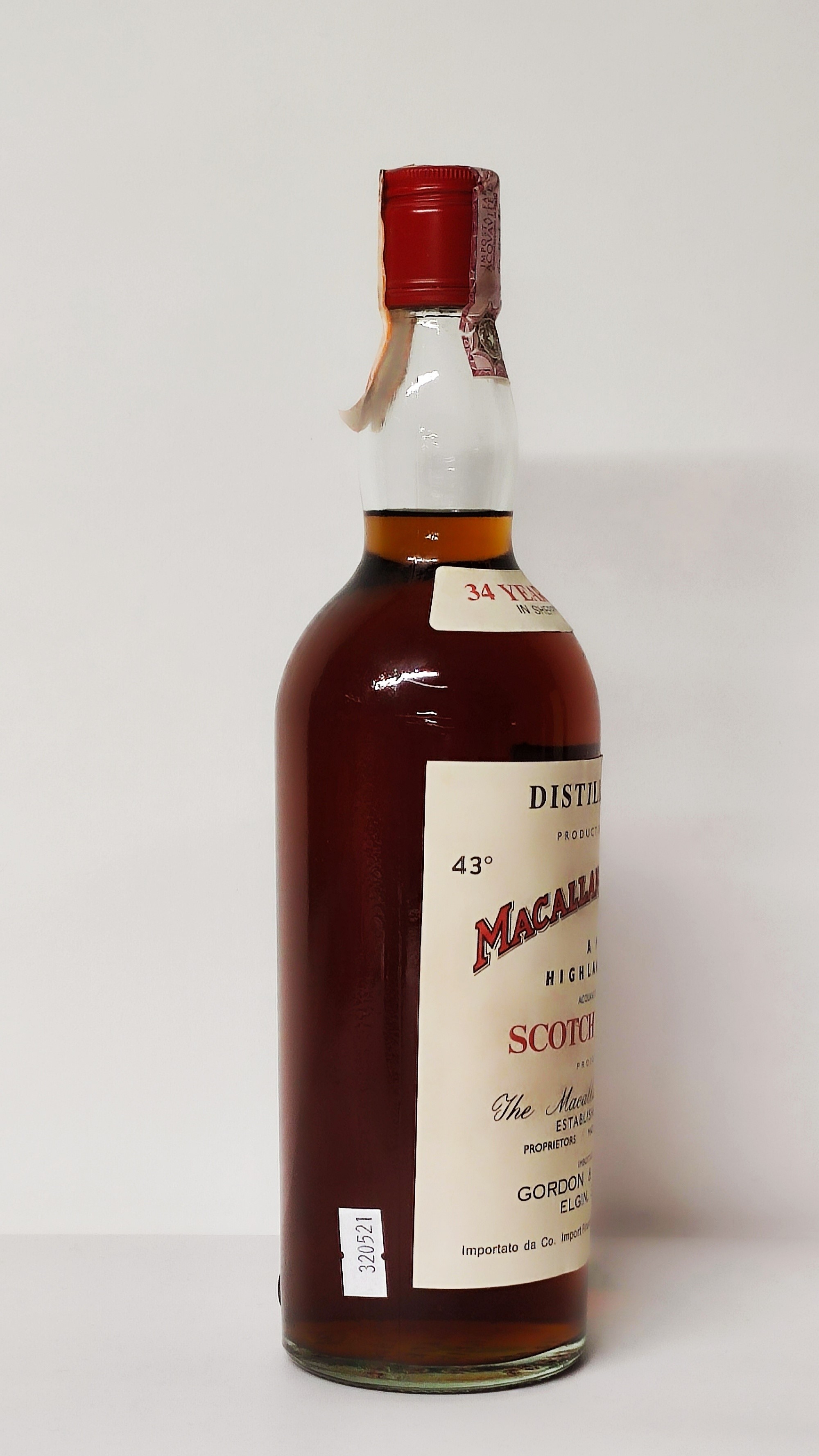 Macallan-glenlivet 34 Years Old 1937, Pure Highland Malt Scotch Whisky
