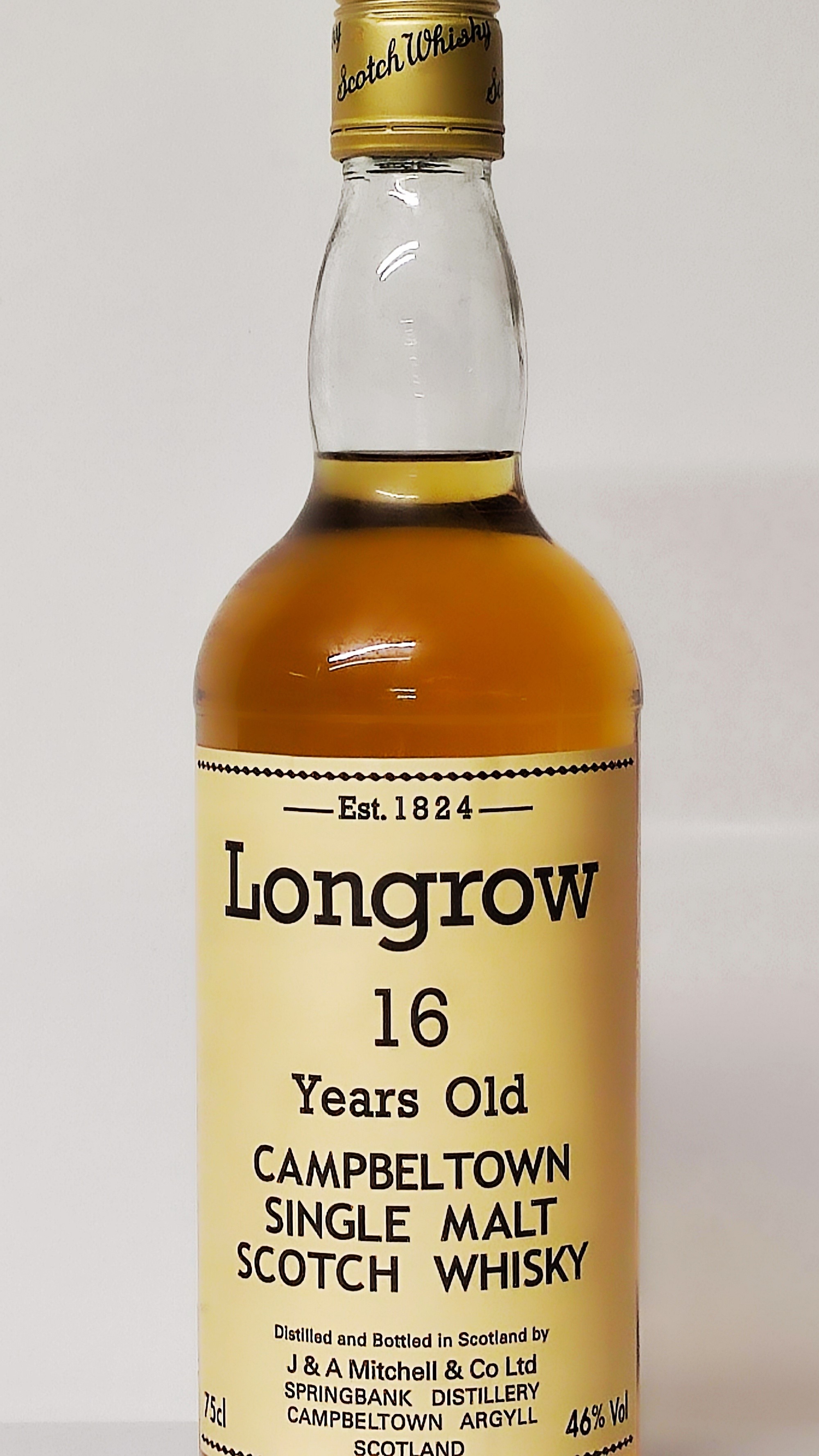 Longrow 16 Years Old, Campbeltown Single Malt Scotch Whisky