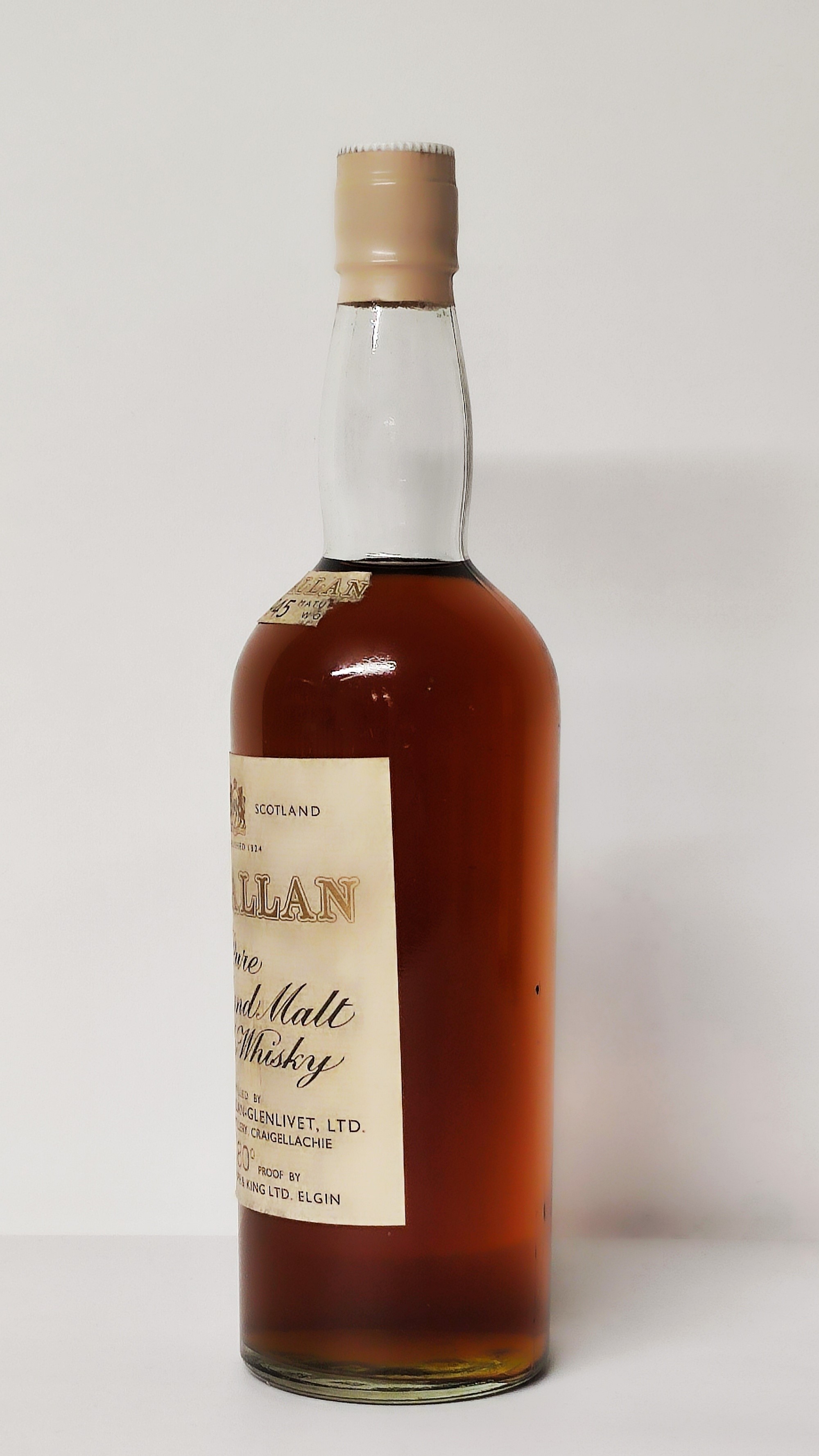 The Macallan 15 Years Old 1945, Pure Highland Malt Scotch Whisky