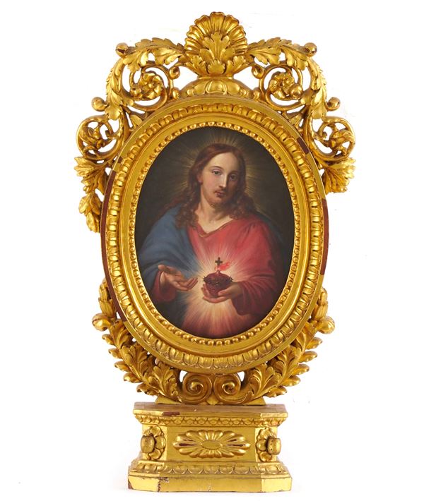 Scuola del XVIII secolo Sacro Cuore di Gesù
