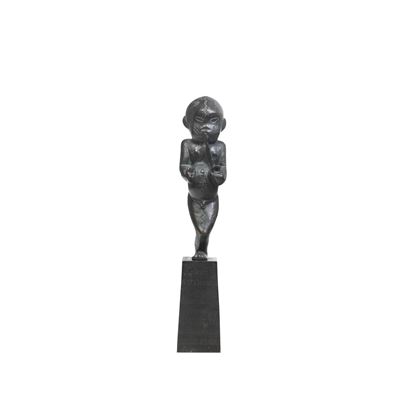 Saci, scultura in bronzo