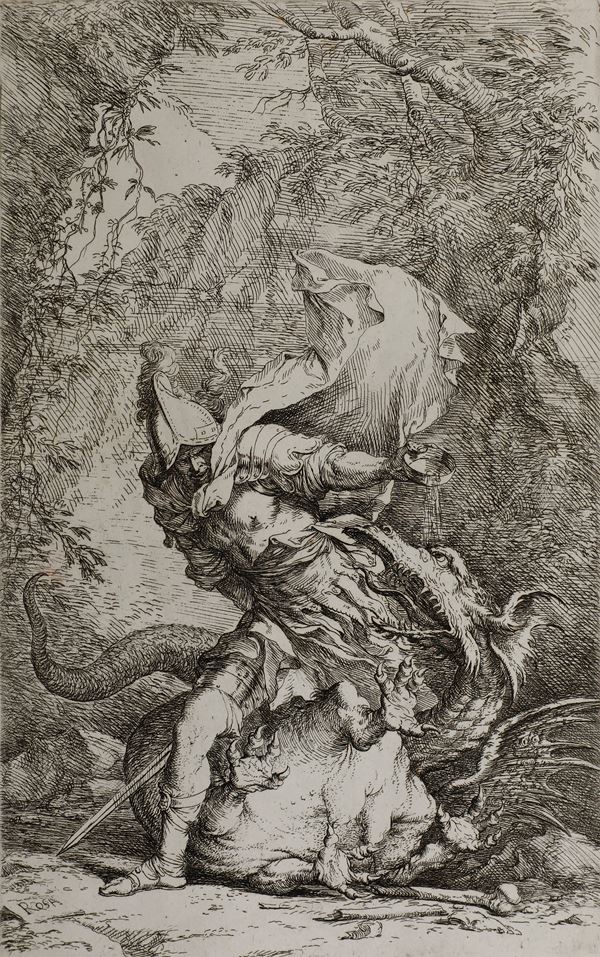 Salvator Rosa (1615-1673) Incisoni di Salvator Rosa... senza data ma Roma, secolo XVIII
