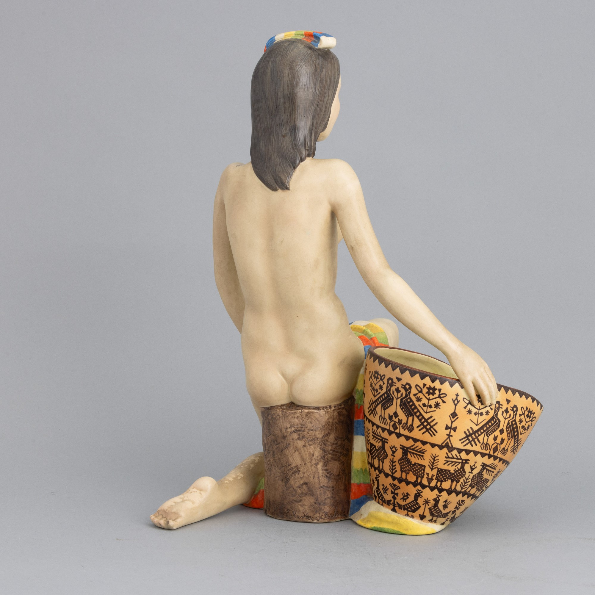 Helen König Scavini - Lenci, Torino 1940 Ca Portatrice D’acqua