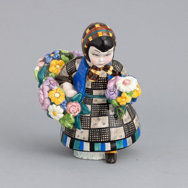 Sandro Vacchetti - Lenci, Torino 1933 Fioraia