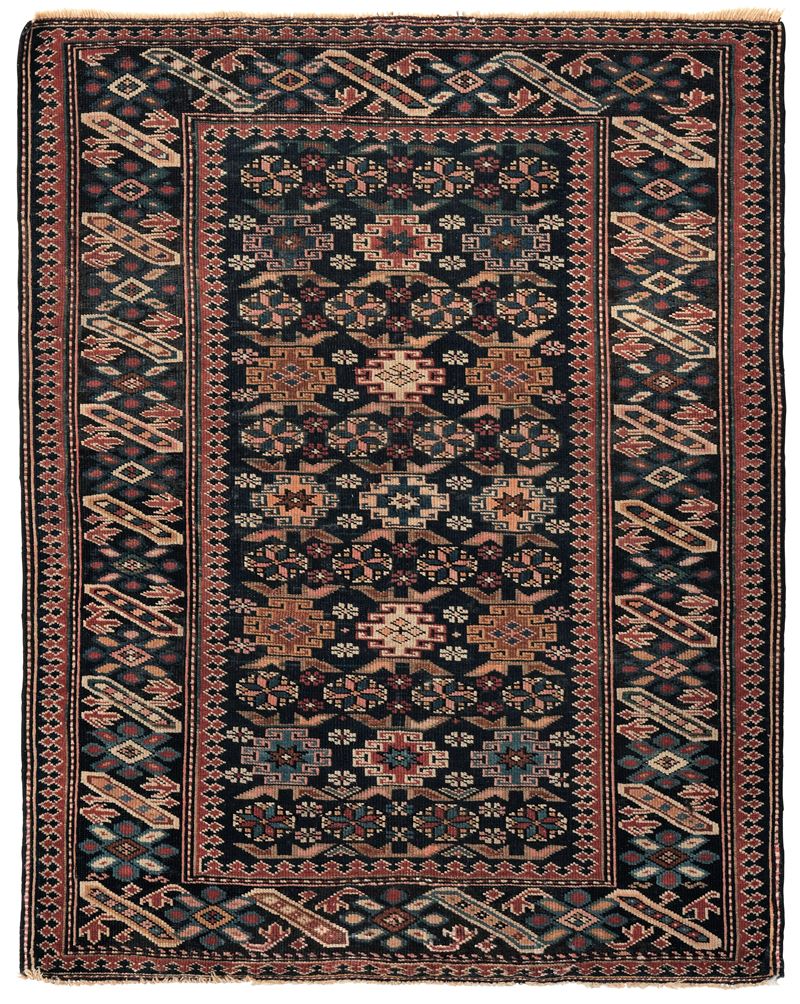 Piccolo tappeto Chi chi, Caucaso fine XIX secolo  - Auction Fine Carpets and Rugs - Cambi Casa d'Aste